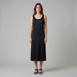 Rosdell | Womens Sleeveless Scoop Neck Midi Dress