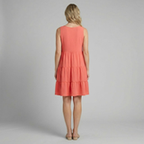Rosdell | Womens Sleeveless Tiered Dress